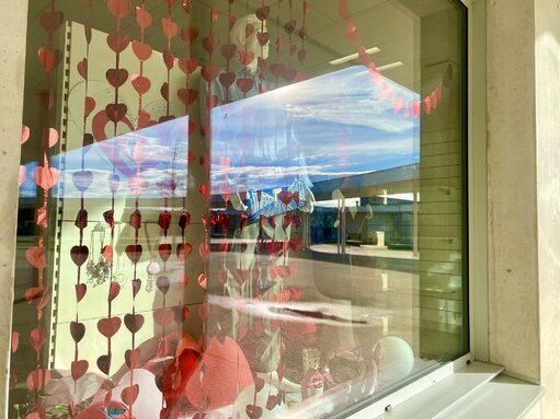 Vitrine St-Valentin